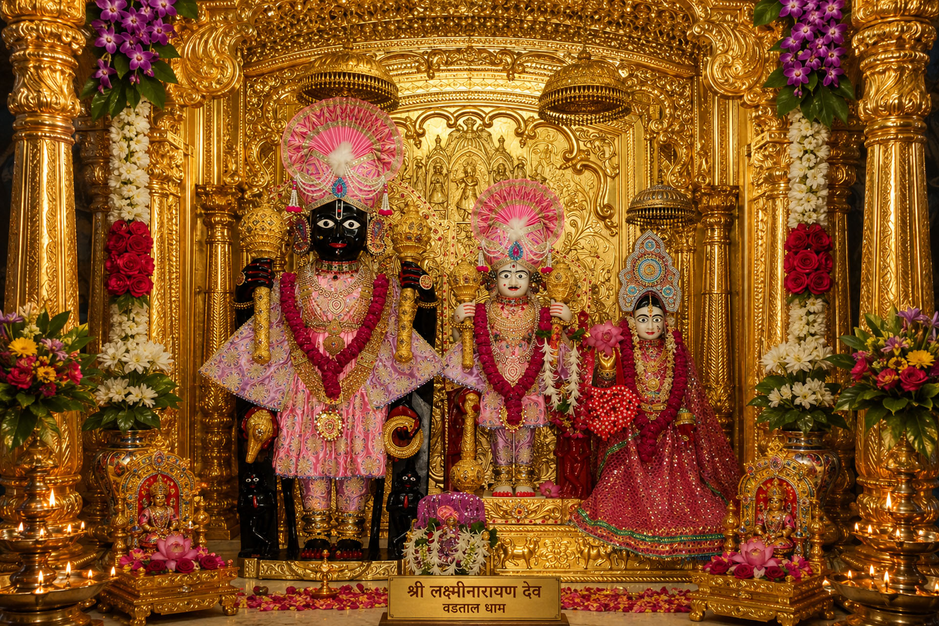 Shree Kashtbhanjan Dev Hanumanji Mandir, Parikha Dham, main shikharbandhi temple